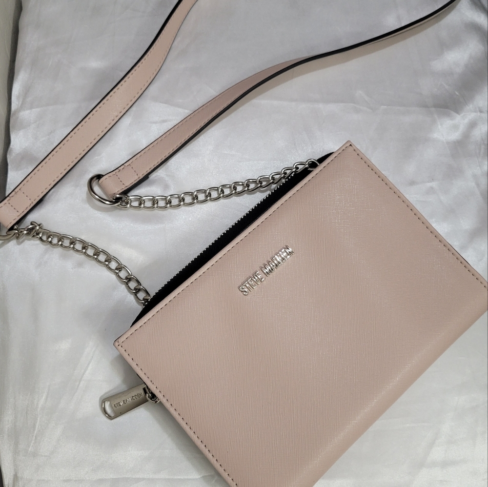 NWOT STEVE MADDEN Light pink Crossbody purse